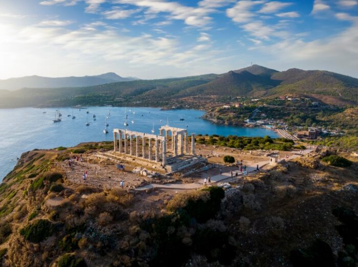 Cape Sounio and the temple of Poseidon